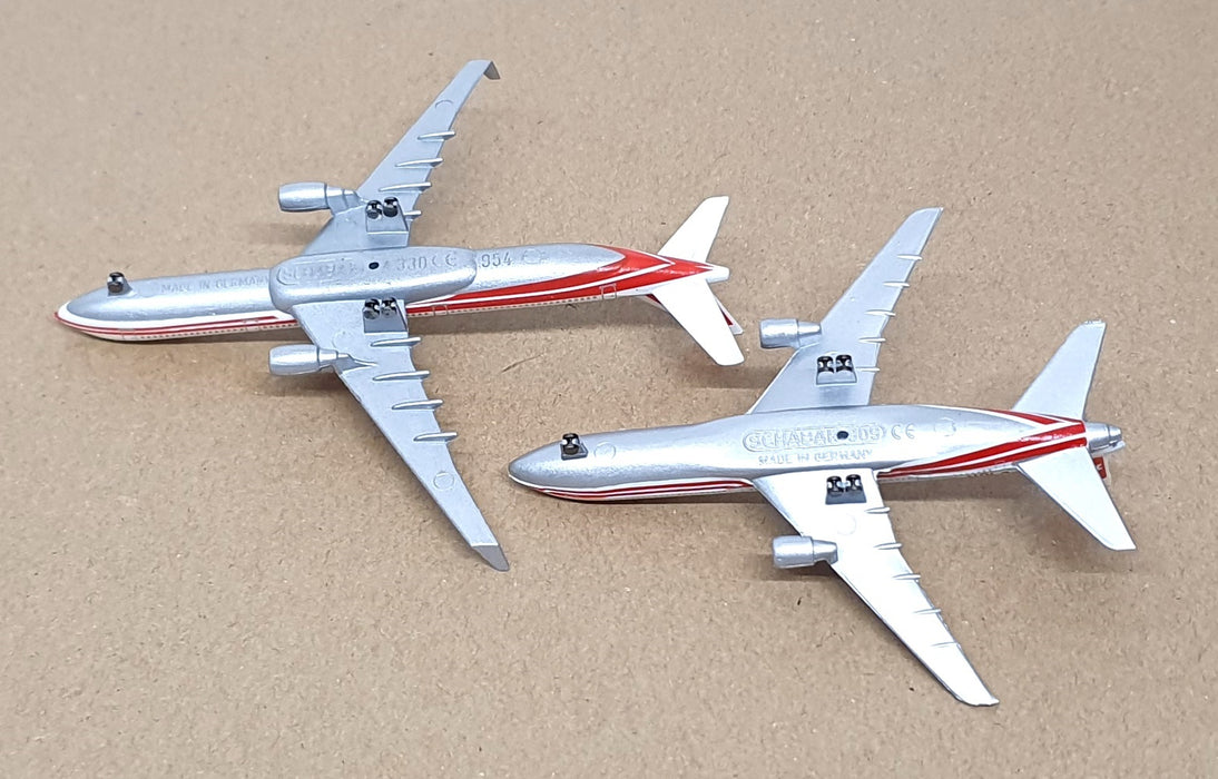 Schabak 1/600 Scale 912/10 Airbus A330 & Lockheed L-1011 Aircraft TWA White/Red