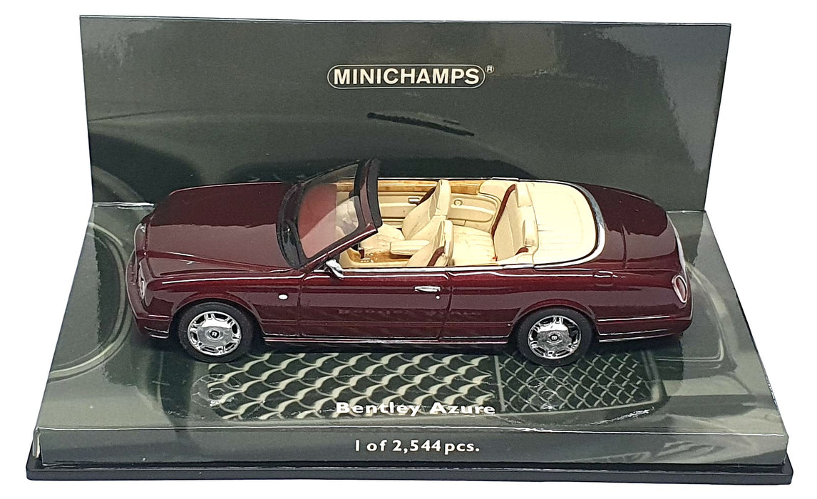 Minichamps 1/43 Scale 436 139560 - 2006 Bentley Azure - Met. Red