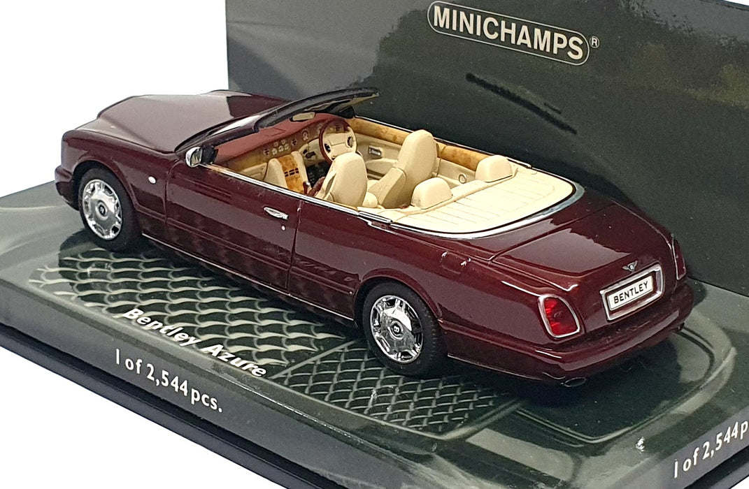 Minichamps 1/43 Scale 436 139560 - 2006 Bentley Azure - Met. Red