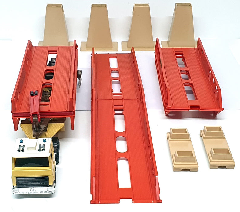Matchbox Super Kings K-44 - Berliet Truck & Trailer Bridgelayer Construction Set