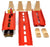Matchbox Super Kings K-44 - Berliet Truck & Trailer Bridgelayer Construction Set