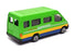 Corgi 12.5cm Long Diecast C676/12 - Ford Transit Bus Oxford City Nipper