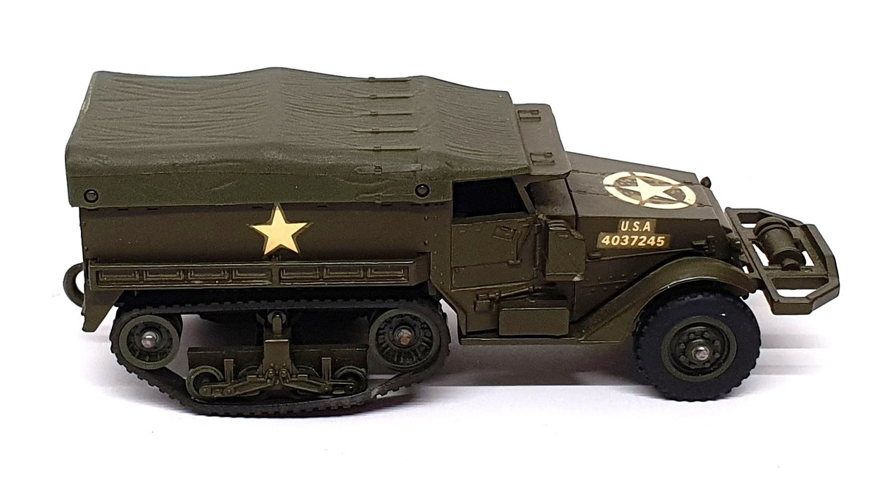Solido 1/50 Scale 244 - M3 Half Track Military Vehicle US Army - Green