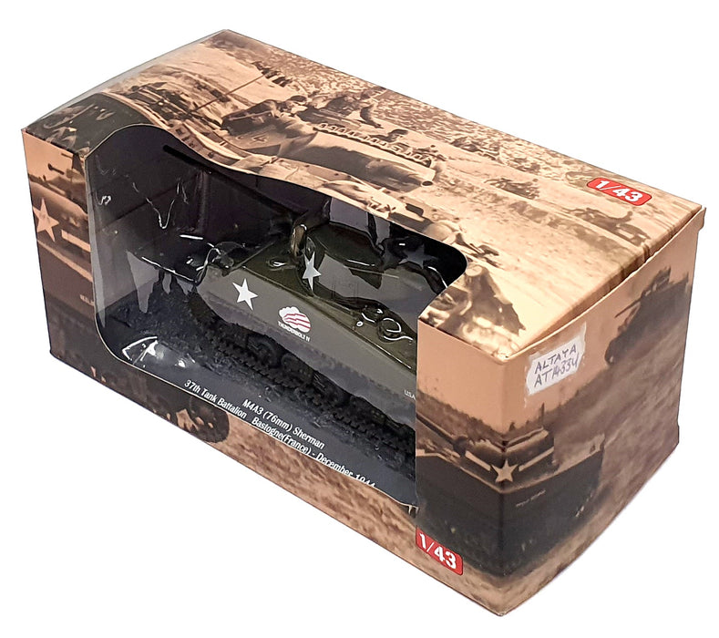 Altaya 1/43 Scale AT1433U - M4A3 Sherman 37th Tank Battalion US Army France 1944