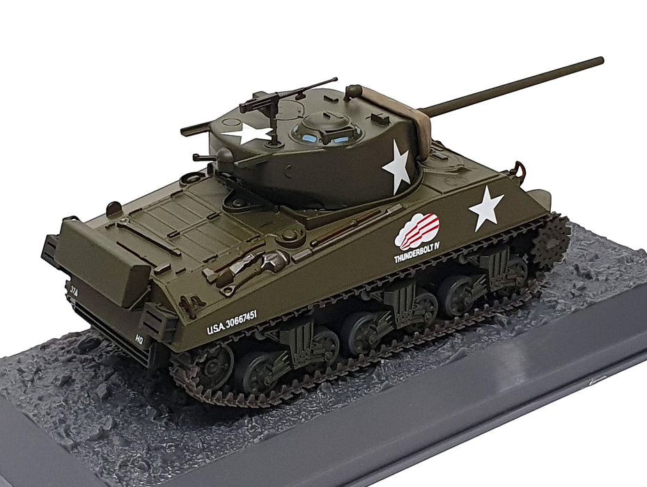 Altaya 1/43 Scale AT1433U - M4A3 Sherman 37th Tank Battalion US Army France 1944