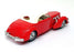 Matchbox Appx 12cm Long Diecast Y-18 - 1937 Cord 812 - Red/White Roof