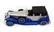 Matchbox 11.5cm Long Diecast Y-4 - 1930 Duesenberg Model J - Silver/Blue/Black