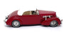 Matchbox Appx 12cm Long Diecast Y-18 - 1937 Cord 812 - Dk. Red/White Roof