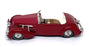 Matchbox Appx 12cm Long Diecast Y-18 - 1937 Cord 812 - Dk. Red/White Roof