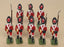 Unknown Brand ? UB08MS - 8x Metal Toy Soldiers Appx 6.5cm Tall