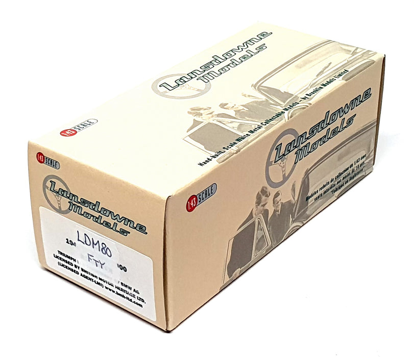 Lansdowne Models 1/43 Scale LDM80 - 1972 Bristol 411 Series II - Dk. Blue