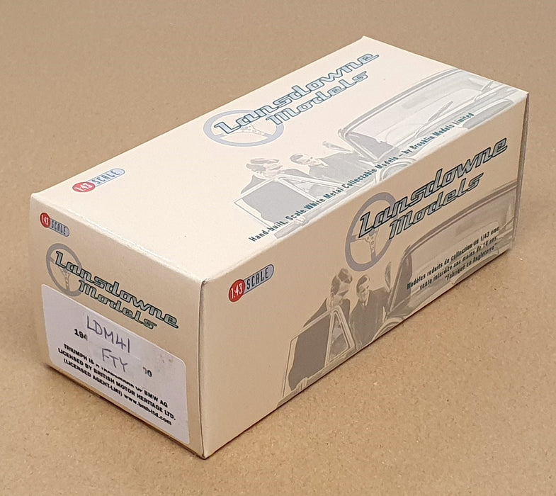 Lansdowne Models 1/43 Scale LDM41 - 1964 Ford Corsair 4Dr. Saloon - Ermine White