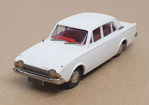 Lansdowne Models 1/43 Scale LDM41 - 1964 Ford Corsair 4Dr. Saloon - Ermine White