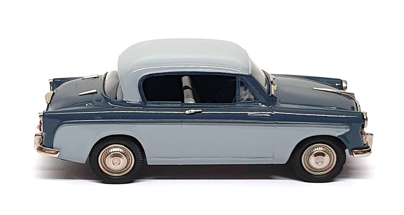 Lansdowne 1/43 Scale LDM76 - 1955 Sunbeam Rapier S1 - Dawn Mist/Corinth Blue
