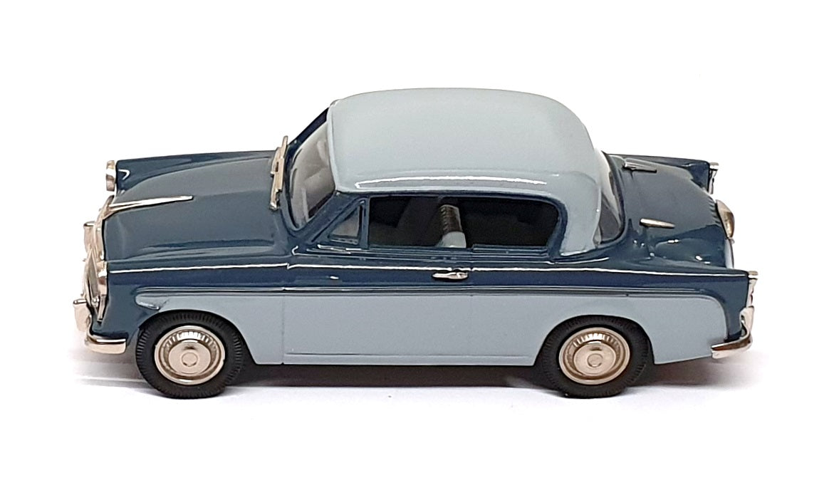 Lansdowne 1/43 Scale LDM76 - 1955 Sunbeam Rapier S1 - Dawn Mist/Corinth Blue