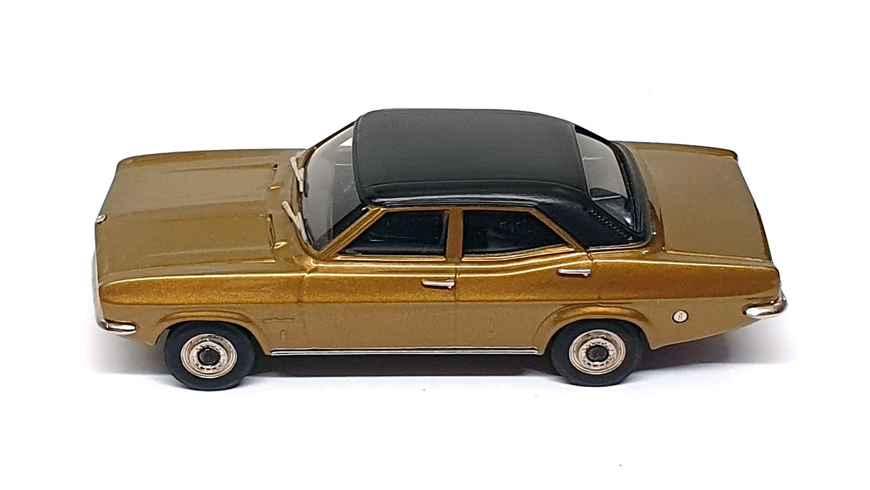 Lansdowne Models 1/43 Scale LDM32 - 1972 Vauxhall Ventora - Gold/Black