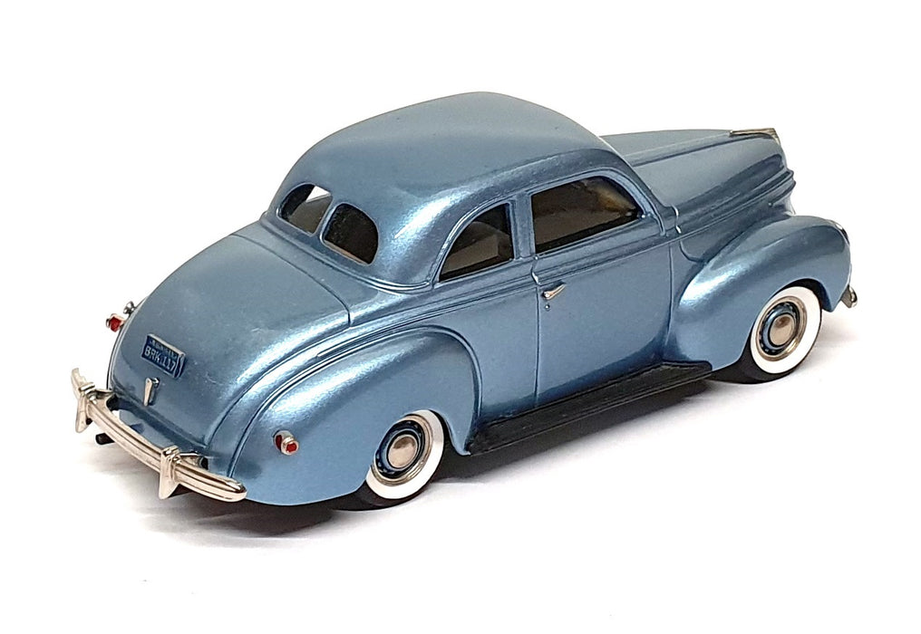 Brooklin Models 1/43 Scale BRK117 - 1939 Mercury 99-A Sedan Coupe - Mercury Blue