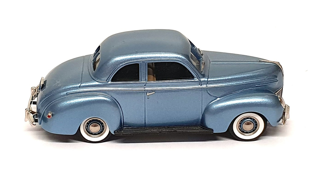 Brooklin Models 1/43 Scale BRK117 - 1939 Mercury 99-A Sedan Coupe - Mercury Blue
