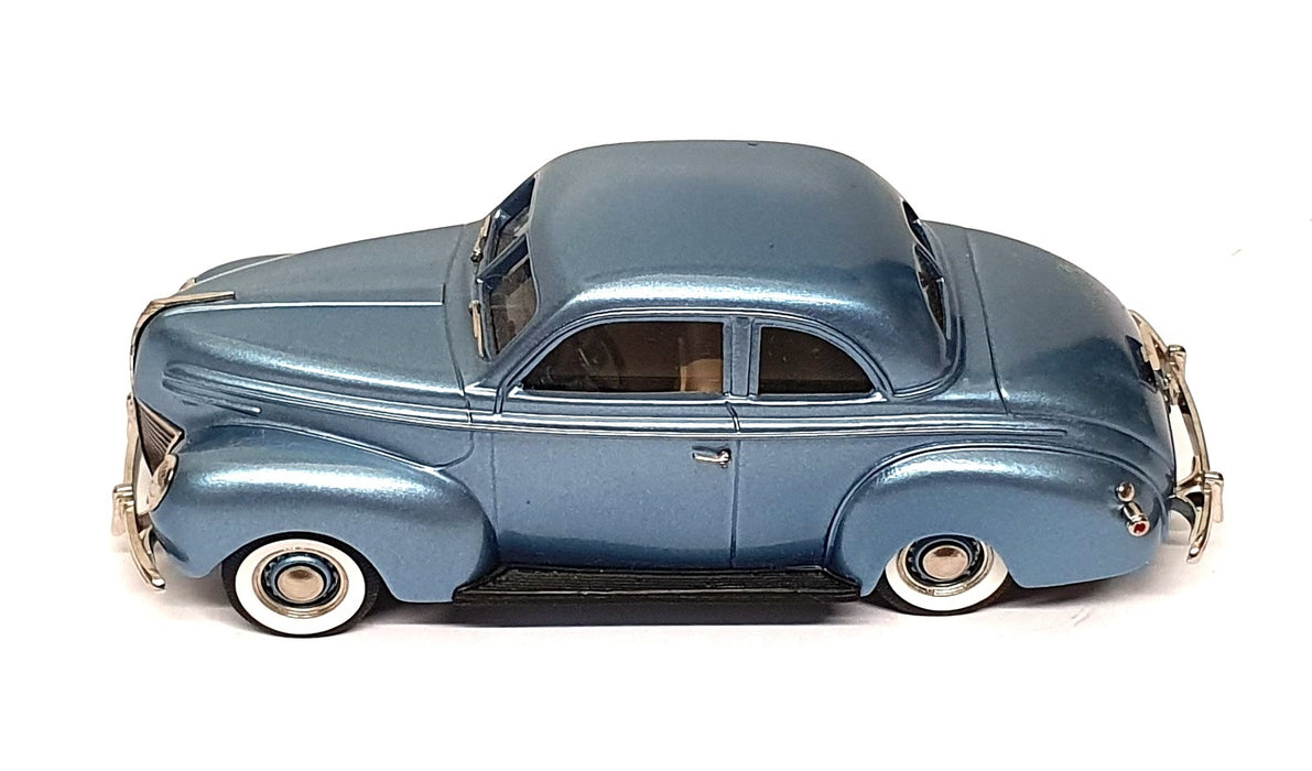 Brooklin Models 1/43 Scale BRK117 - 1939 Mercury 99-A Sedan Coupe - Mercury Blue