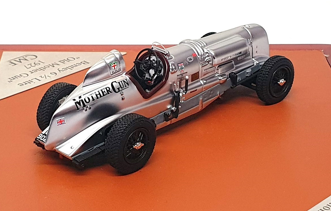 CMF 1/43 Scale C61927 - 1927 Bentley 6½ Litre Old Mother Gun - Silver