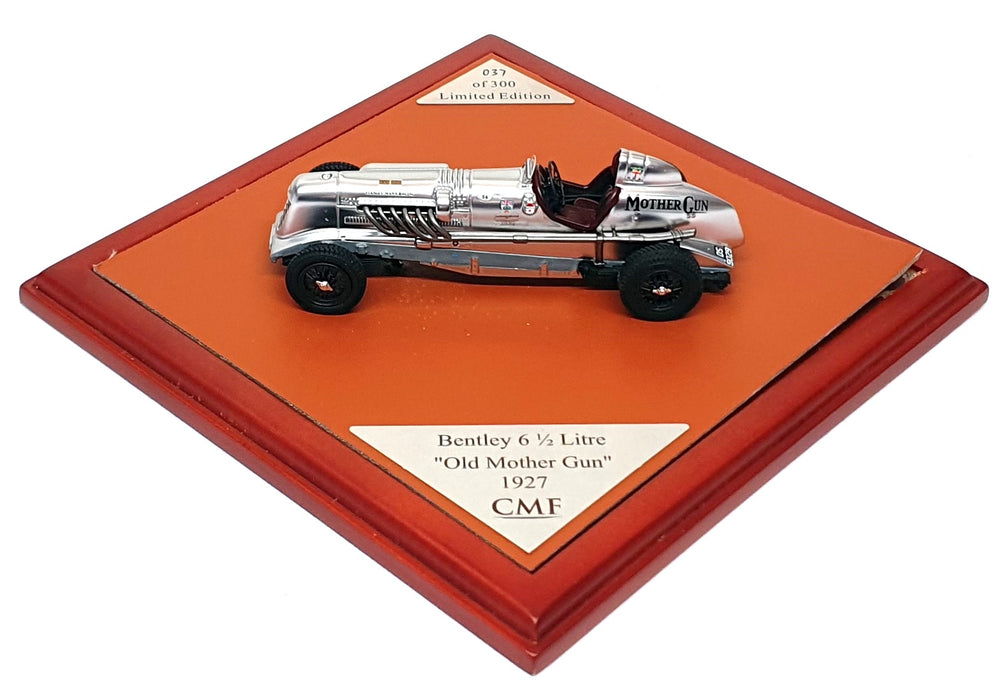 CMF 1/43 Scale C61927 - 1927 Bentley 6½ Litre Old Mother Gun - Silver