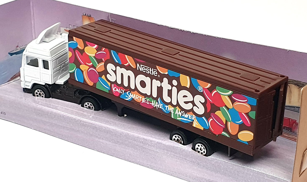 Corgi 1/64 Scale 91410 - Seddon Atkinson Truck & Trailer Smarties - White/Brown 