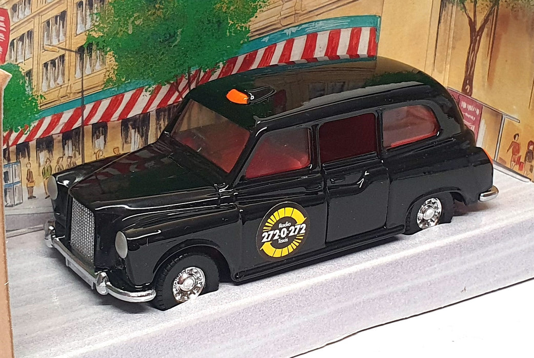 Corgi Appx 12cm Long Diecast 91810 - Austin London Taxi Radio Taxis - Black