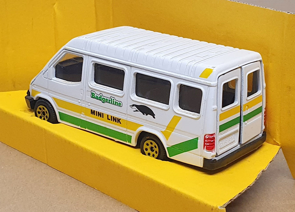 Corgi 12cm Long Diecast C676/3 - Ford Transit Minibus Badgerline - White