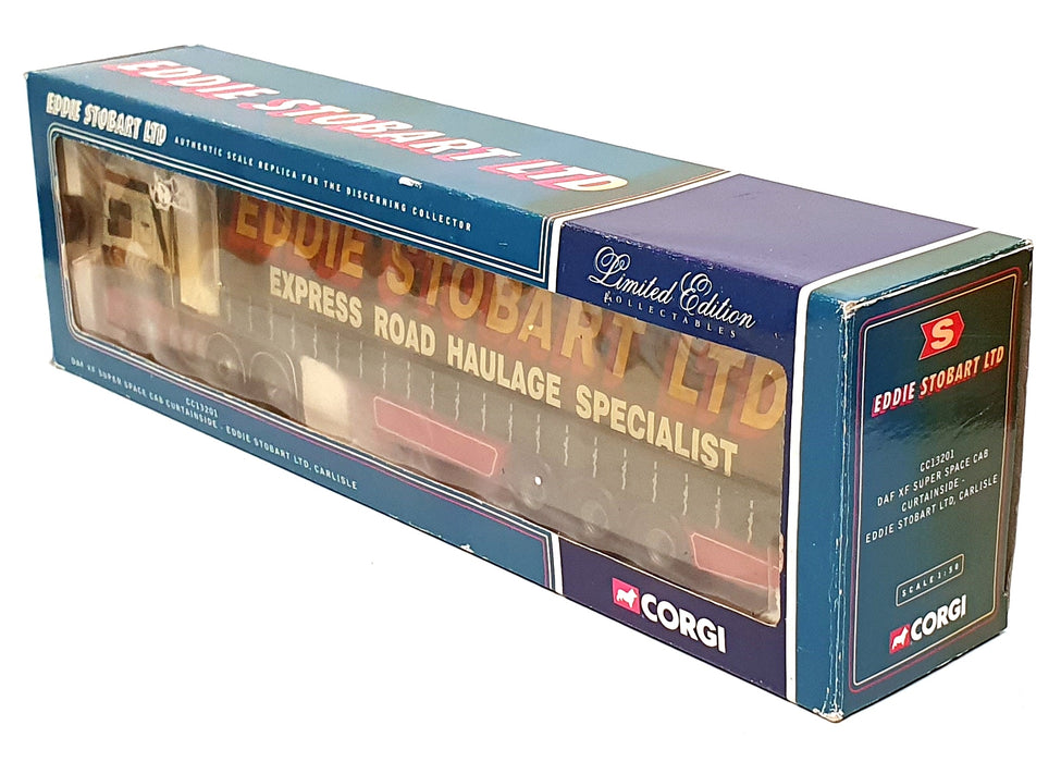 Corgi 1/50 Scale CC13201 - DAF XF Super Space Cab Curtainside Truck - Stobart