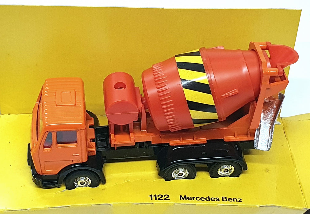Corgi Original Diecast 1122 - Mercedes Benz Cement Mixer Truck - Orange