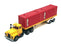 Corgi Original Diecast 1106 - Mack Container Truck & Trailer - Yellow/Red