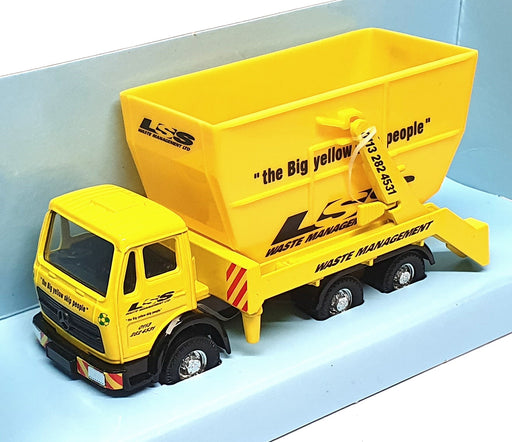 Corgi Diecast TY84701 - Mercedes Benz Skip Truck LSS - Yellow