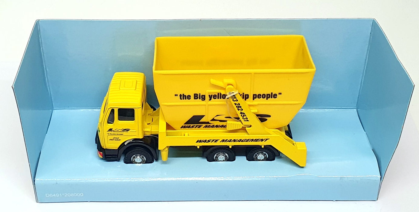 Corgi Diecast TY84701 - Mercedes Benz Skip Truck LSS - Yellow