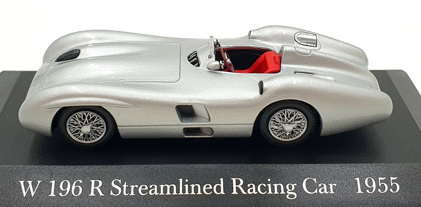 DeAgostini 1/43 Scale 5324A - Mercedes-Benz W 196 R Streamlined 1955 Silver