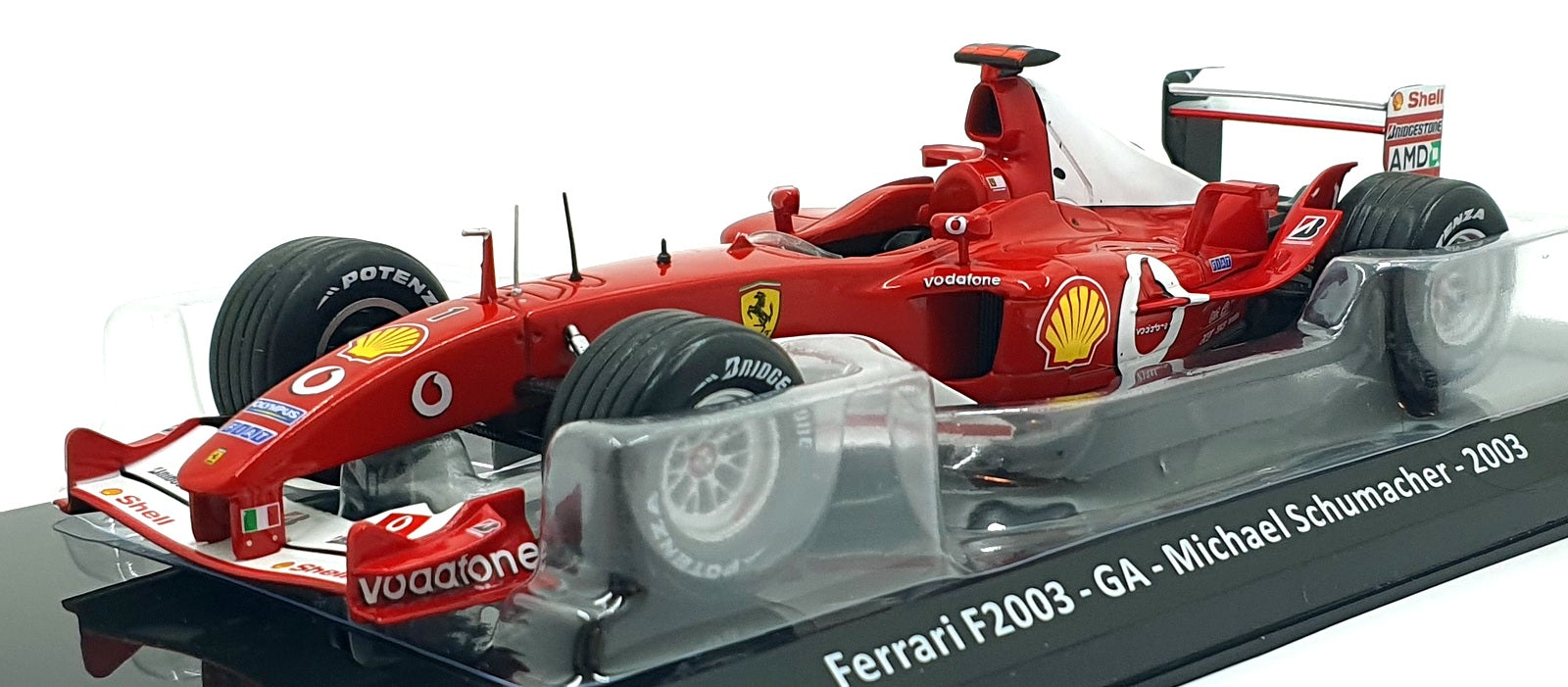 Altaya 1/24 Scale Diecast AT2001G F1 Ferrari F2003 GA #1 Michael Schumacher 2003