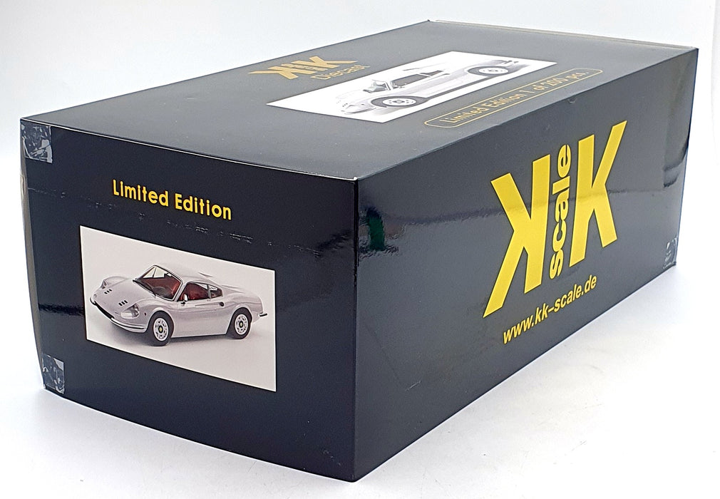 KK Scale 1/12 Scale KKDC120023 - 1973 Ferrari 246 GT Dino - Silver
