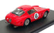 Unknown Brand 1/43 Scale UN003C - Ferrari 250 GT SWB #6 Tourist Trophy '61 - Red