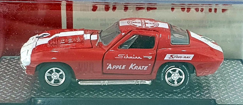 Castline M2 Machines 1/64 Scale HS36 - 1966 Chevrolet Corvette 427 - Red