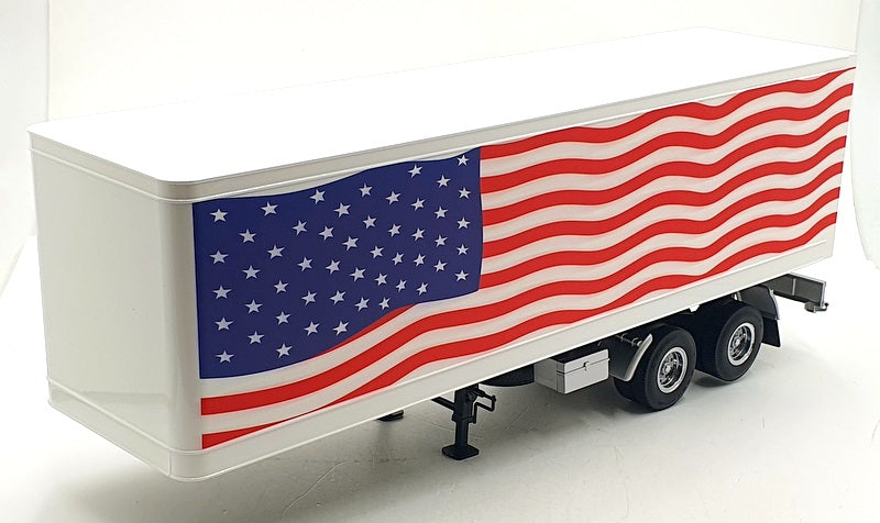 KK Road Kings 1/18 Scale RK180169 - Semi Automatic Truck Trailer American