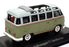 Maxichamps 1/43 Scale 940 052300 - 1963 Volkswagen T1 Samba Bus - Grey/Green