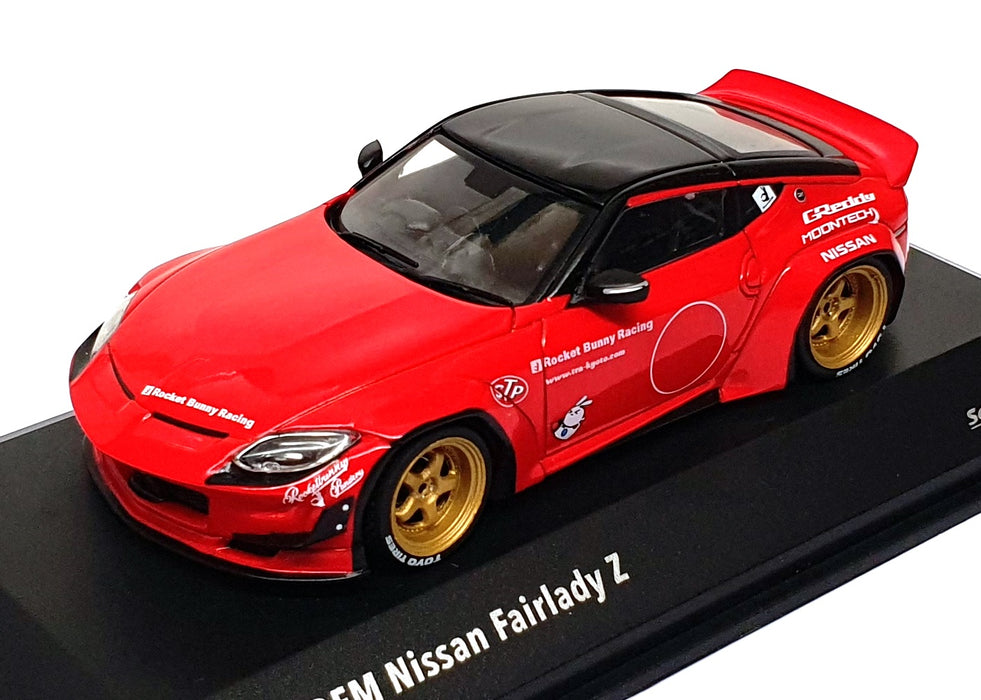 Solido 1/43 Scale Diecast S4315501 - Pandem Nissan Fairlady Z - Red