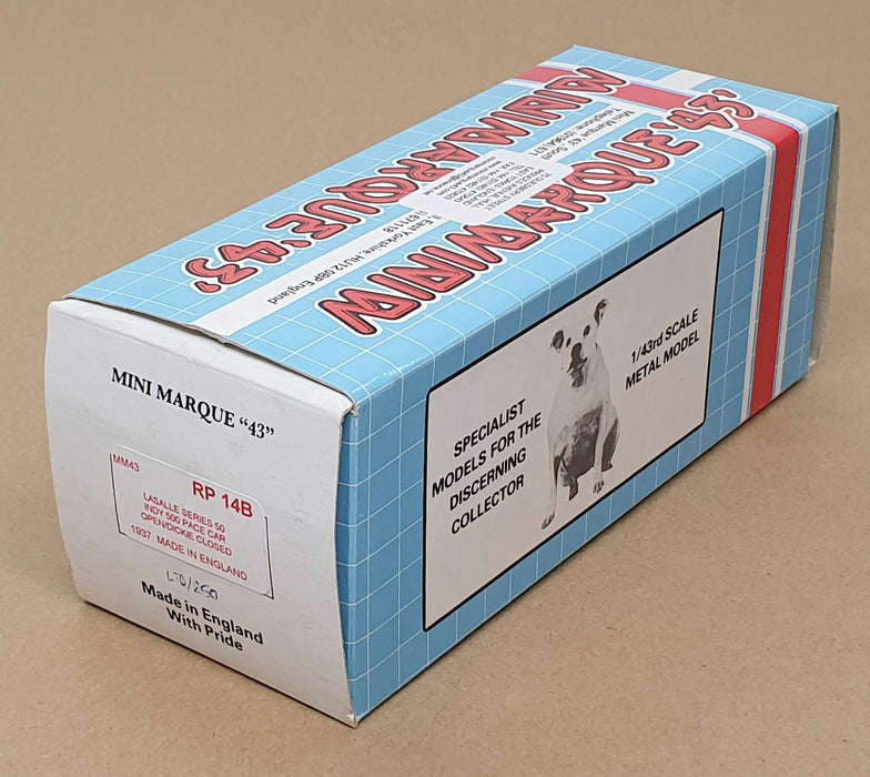 Minimarque 43 1/43 Scale RP14B - 1937 Lasalle S50 Indy 500 Pace Car - Beige