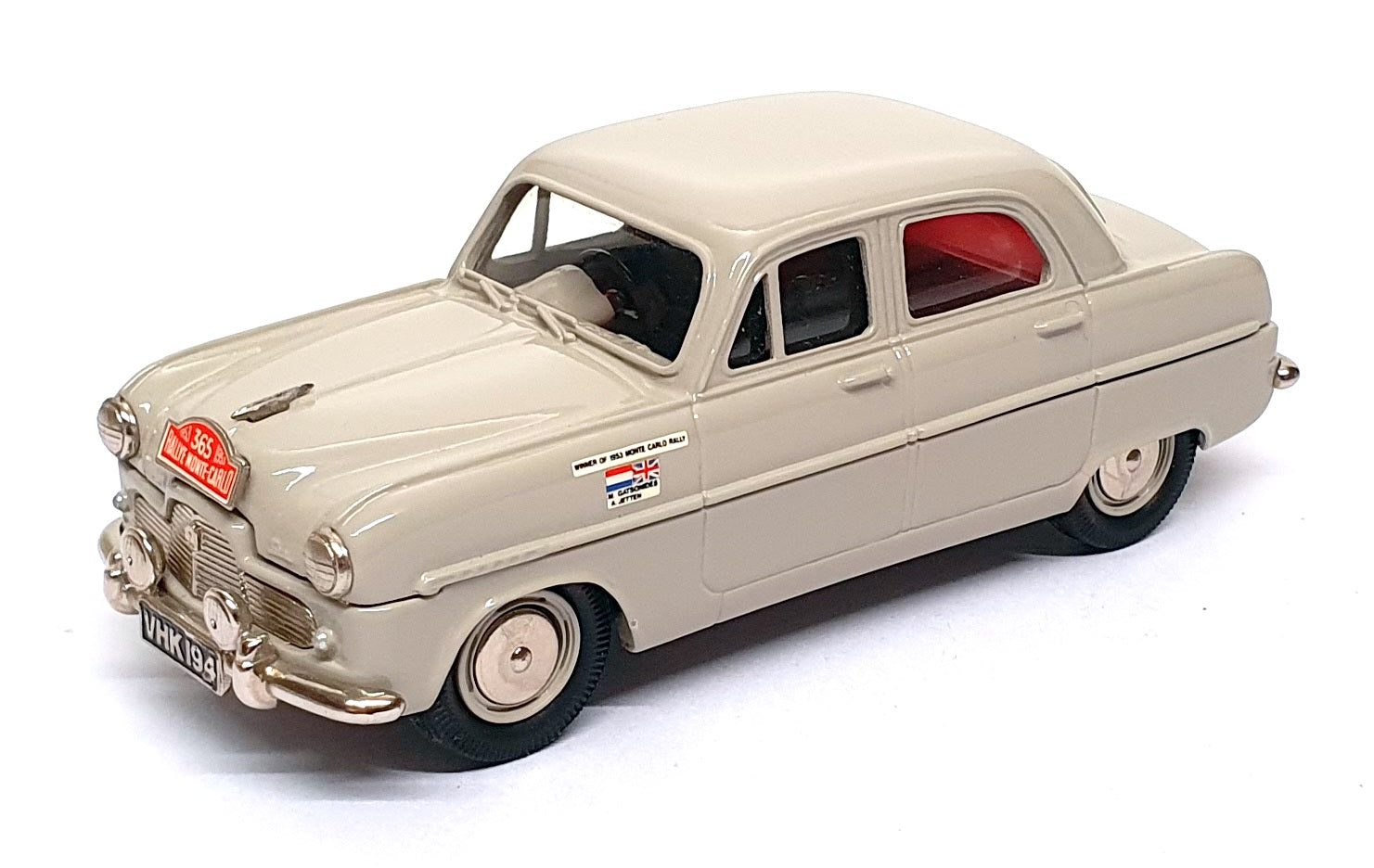 Lansdowne Models 1/43 Scale LDM7X - 1953 Ford Zephyr Six 1st Monte Carlo 1953