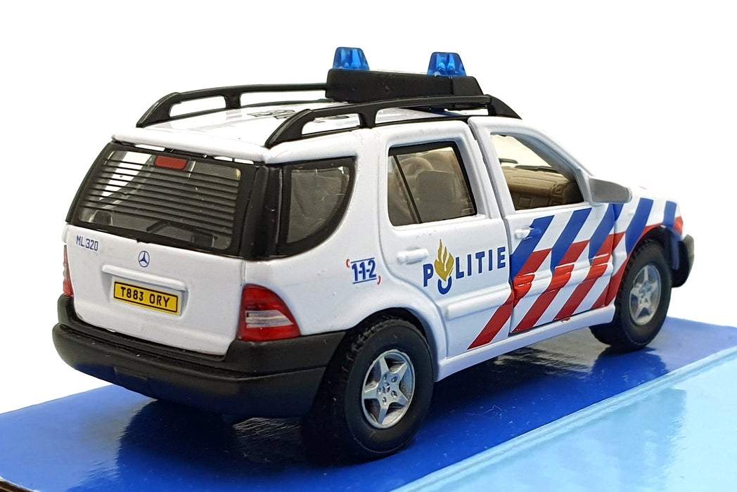 Cararama 1/43 Scale 210226B - Mercedes-Benz Politie 862 Police Car - White