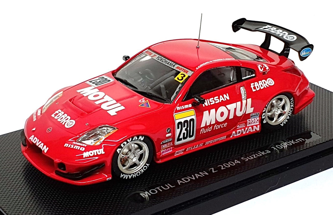 Ebbro 1/43 Scale 632 - Nissan Motul Advan Z Suzuki 1000Km 2004 #230