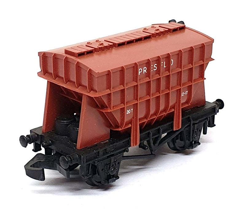 Hornby Dublo OO Gauge 4626 - 20T Presflo Bulk Cement Wagon In BR Bauxite