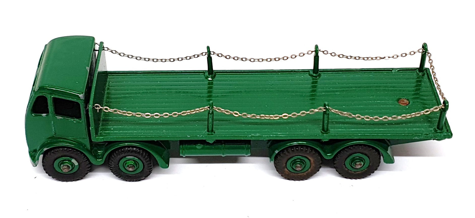 Dinky Supertoys 30526Q - Foden Flatbed Lorry With Chains - Green REPAINT