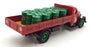 Corgi 1/50 Scale Diecast 52902 - Diamond T620 Dropside Truck With Oil Drums Red