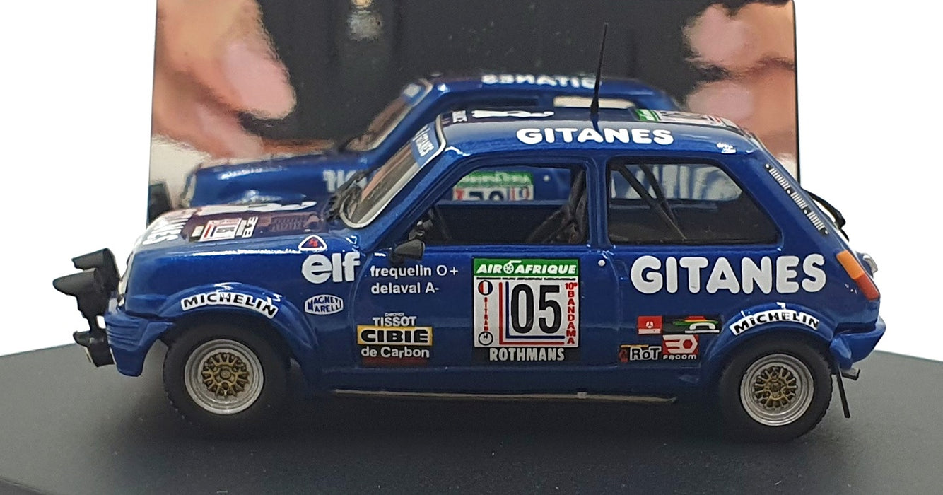 Skid 1/43 Scale SKC034 - Renault 5 Gr. 2 "Gitanes" #5 Du Bandama Rally 1978