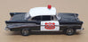 Matchbox 1/43 Scale DYM38023 '57 Chevrolet Bel Air Atlanta Police - Black/White
